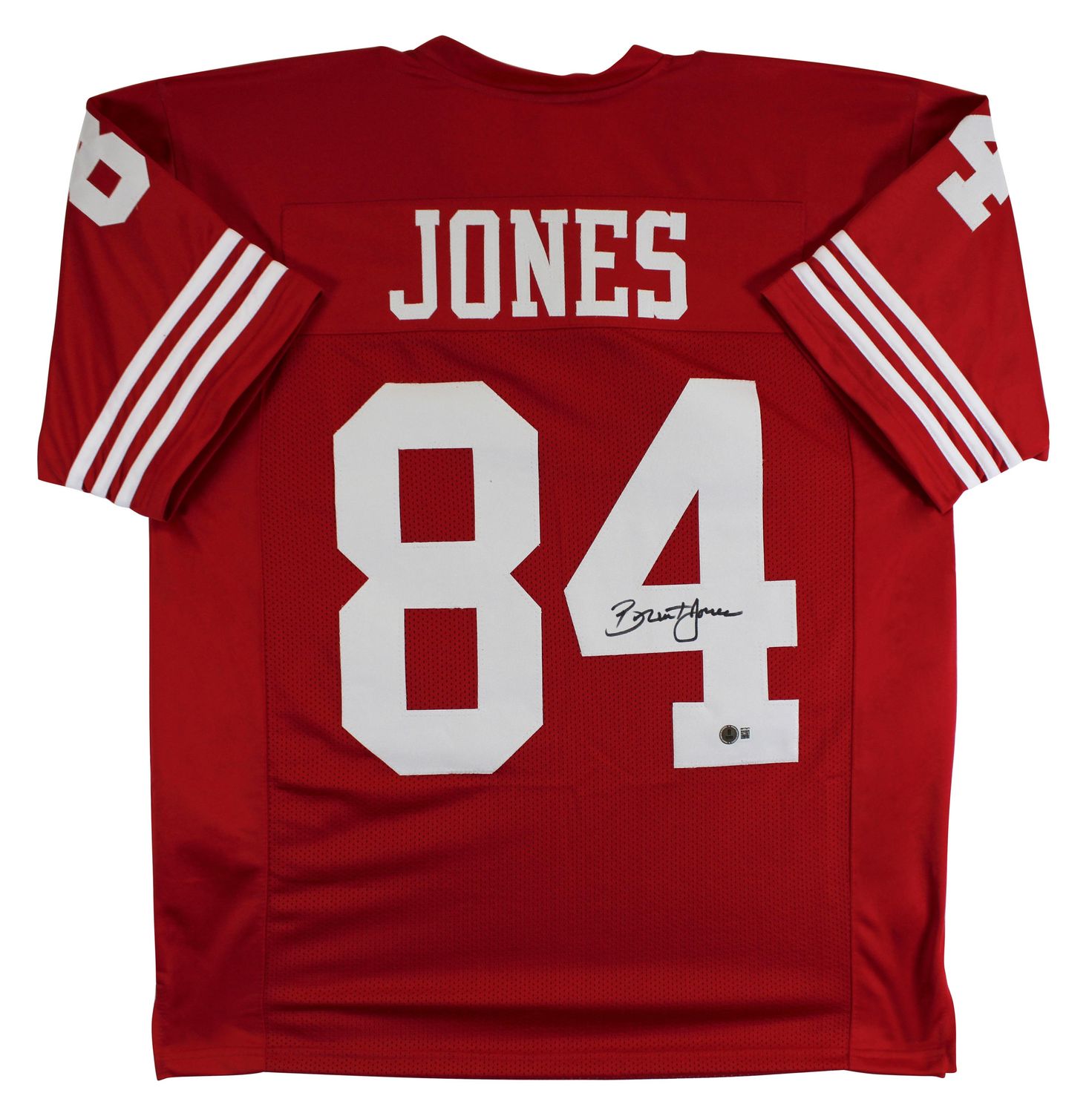 Brent Jones Signed San Francisco 49ers Jersey (Beckett)