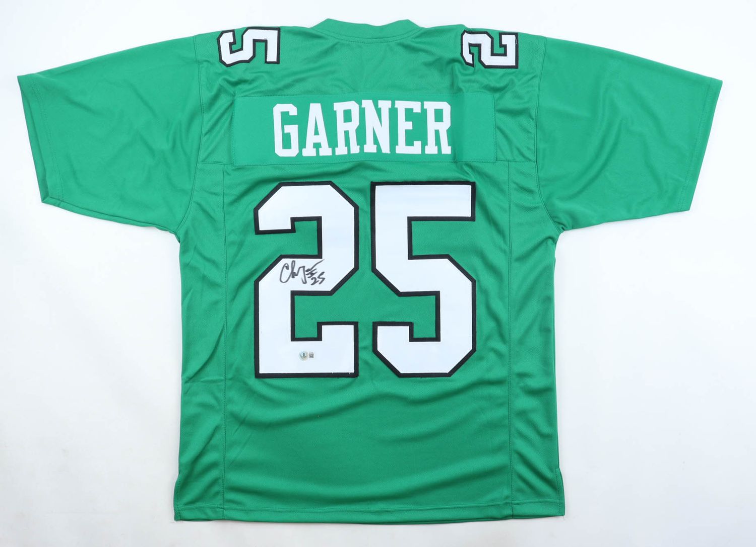 Charlie Garner Signed Philadelphia Eagles Jersey (Beckett)