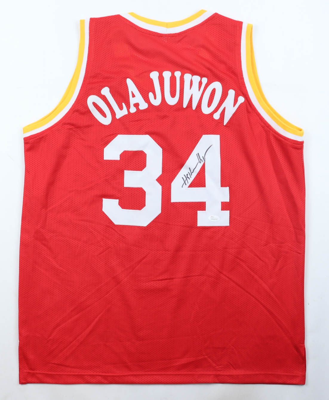 Hakeem Olajuwon Signed Houston Rockets Jersey (JSA)