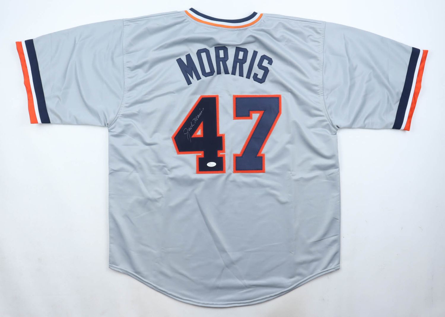 Jack Morris Signed Detroit Tigers Jersey (JSA)