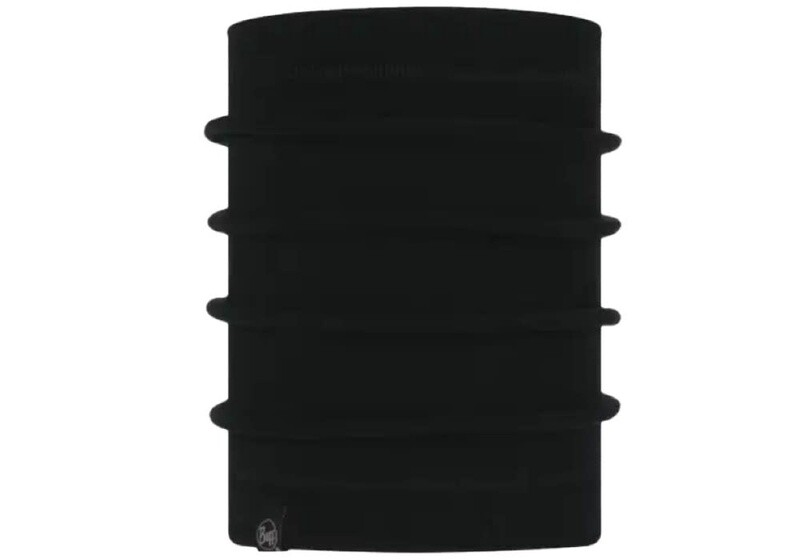 Buff Polar Neck Warmer Solid Black