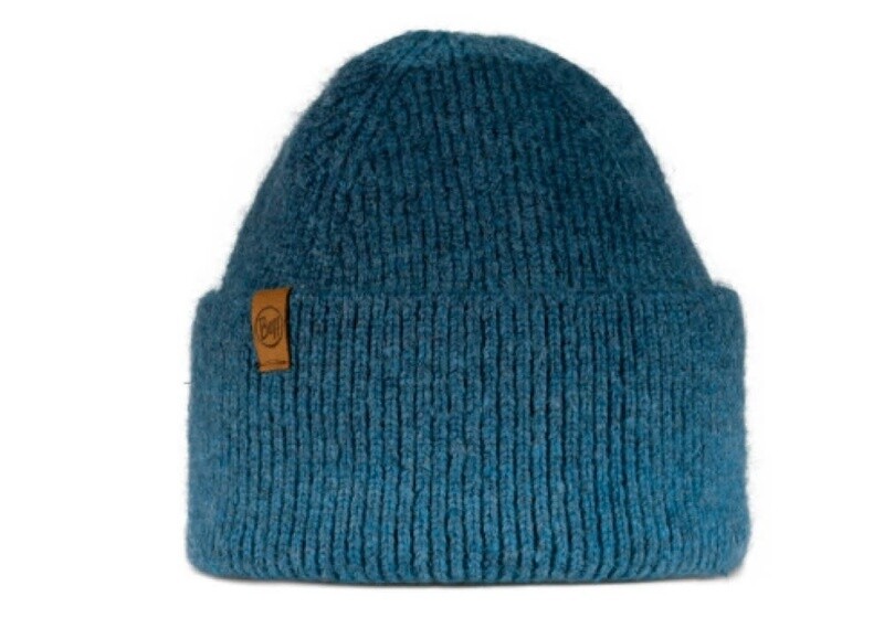 Buff Marin Knitted Beanie Denim