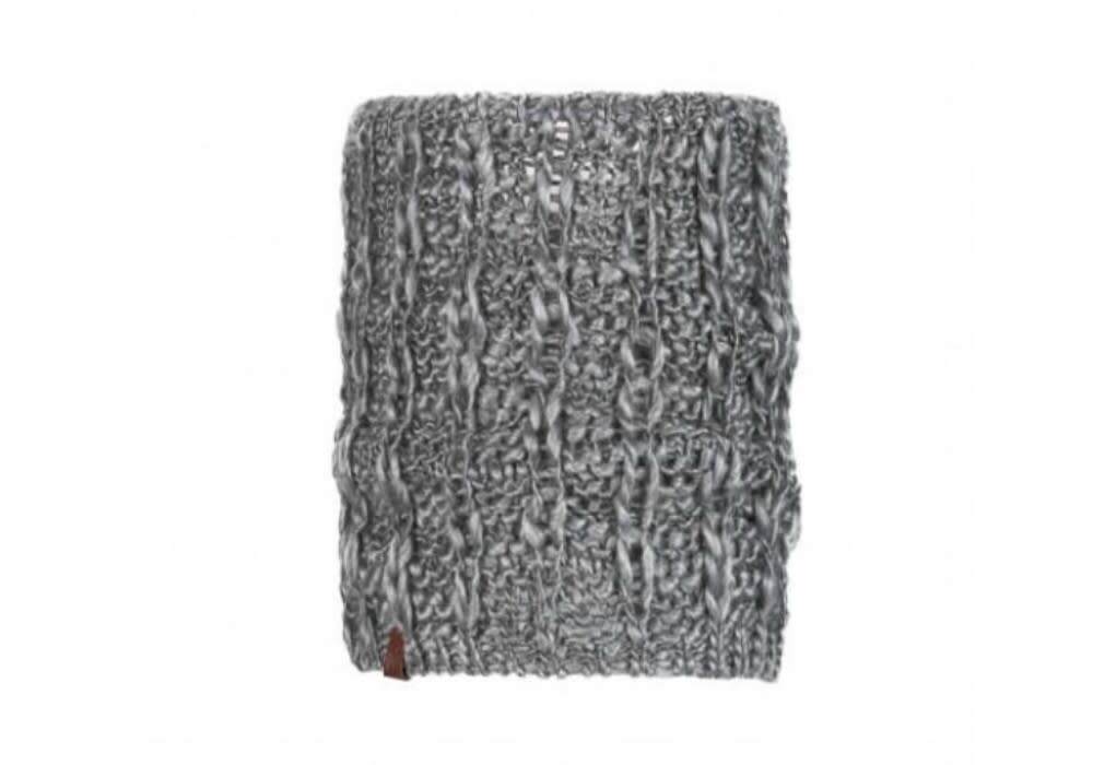 Buff Knitted & Polar Neckwarmer Liv Pebble Grey