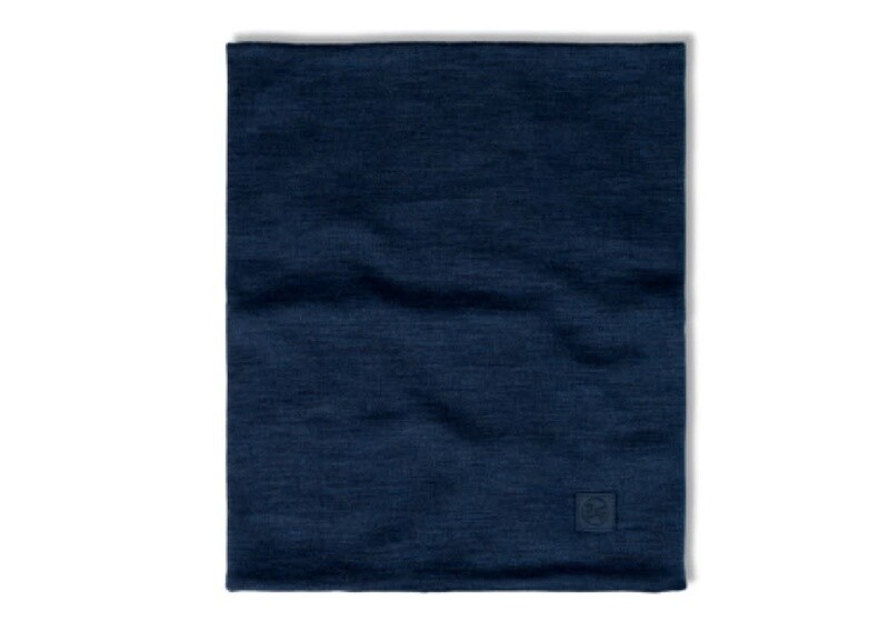 Buff Merino Heavyweight Neck Warmer Solid Night Blue