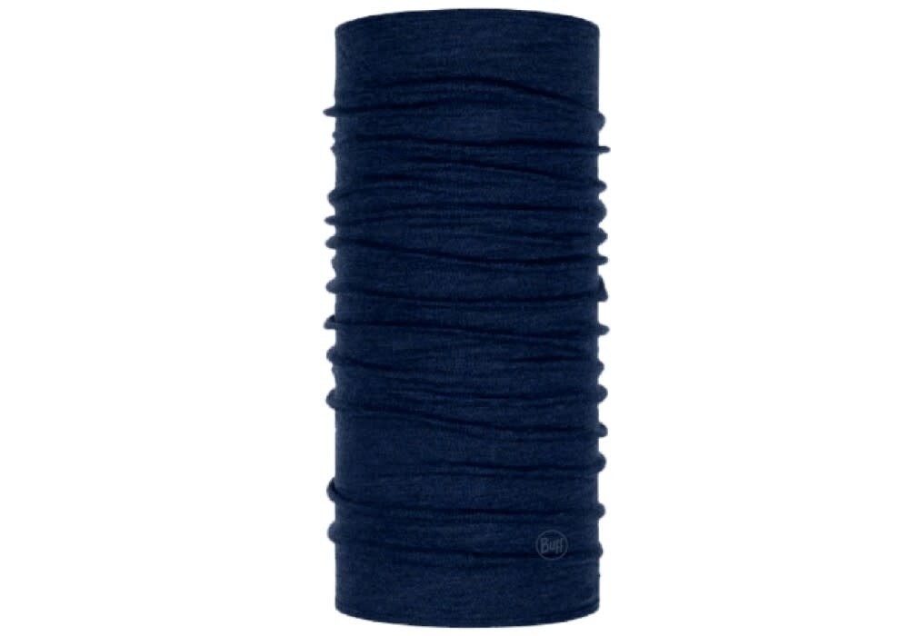 Buff Merino Midweight Melange Night Blue