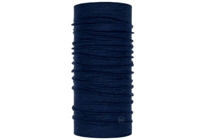 Buff Merino Midweight Melange Night Blue