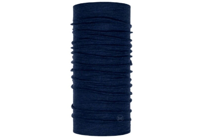Buff Merino Midweight Melange Night Blue