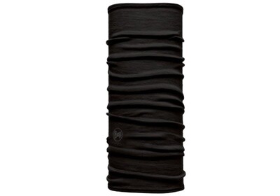 Buff Kids Merino Lightweight Solid Black