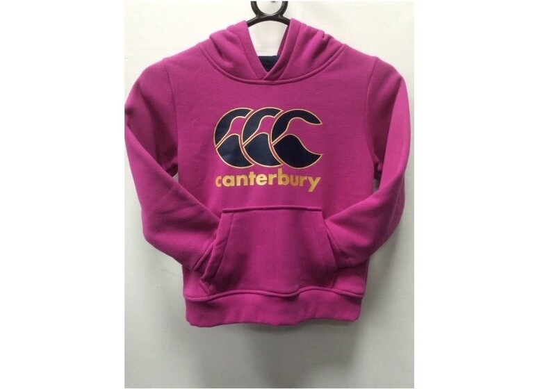 Canterbury E753235 Girls OTH CCC Hoddy Fuchsia Age 6