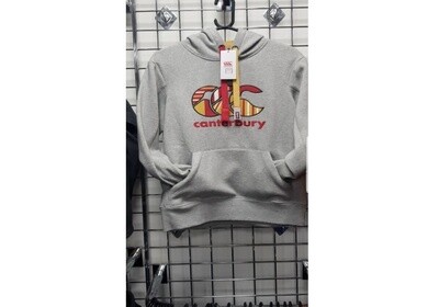 CANTERBURY STRIPE CCC LOGO HOODY CLASSIC MARL SMALL