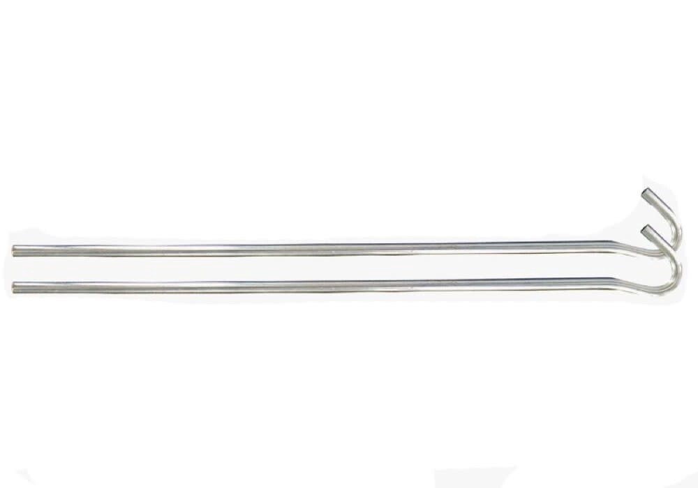 Highlander 24cm/9.5&quot; Hooked Steel Peg (10 Pack)