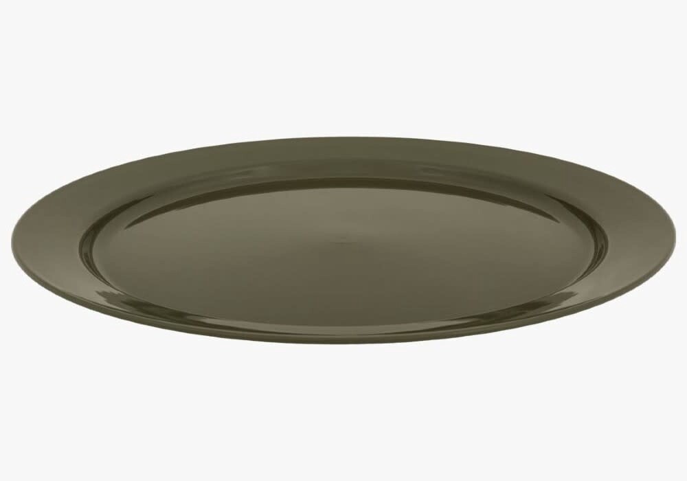 Highlander 24cm Flat Plate Olive