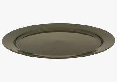 Highlander 24cm Flat Plate Olive