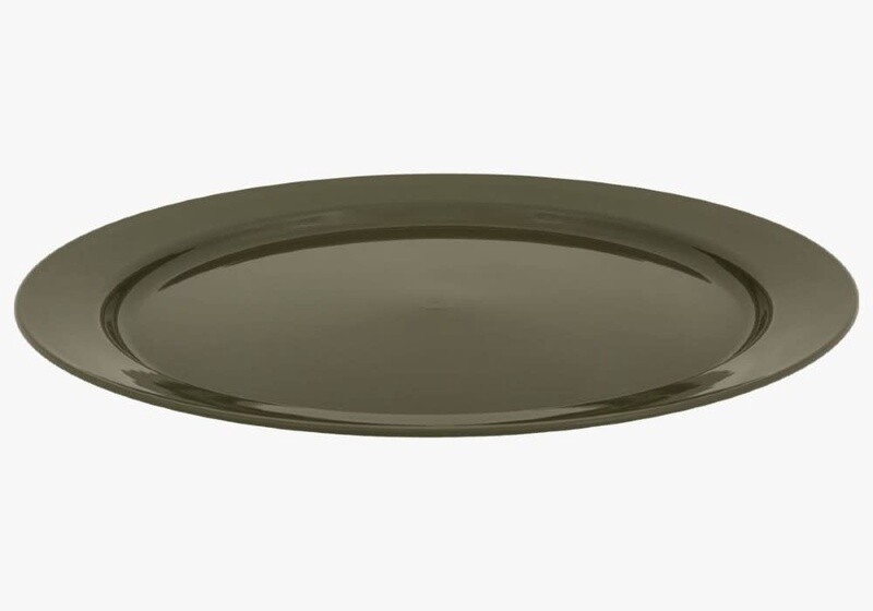 Highlander 24cm Flat Plate Olive
