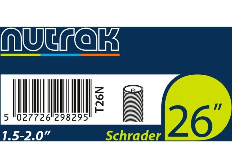 Nutrak Inner Tube 26 x 1.50-2.00 Schrader