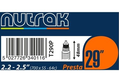 Nutrak Inner Tube 29 x 2.20-2.50 Presta