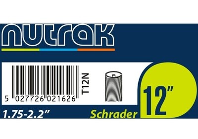 Nutrak Inner Tube 12 x 1.75-2.20 Schrader