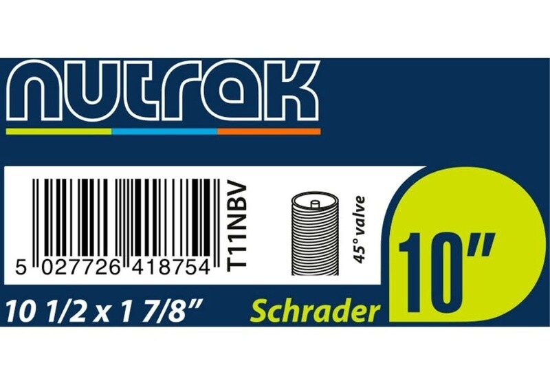 Nutrak Inner Tube 10 x 1/2 x1-7/8 Schrader