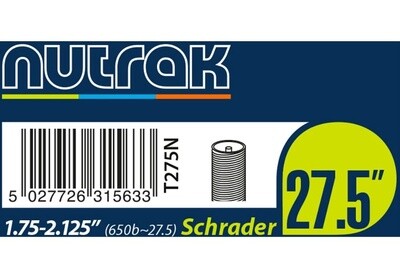 Nutrak Inner Tube 27.5 x 1.75-2.125 Schrader