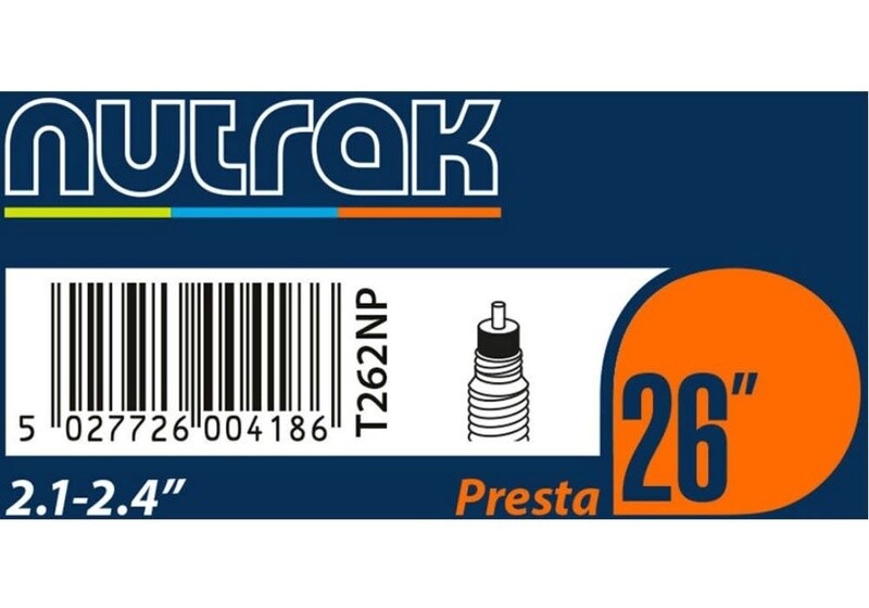 Nutrak Inner Tube 26 x 2.10-2.40 Presta