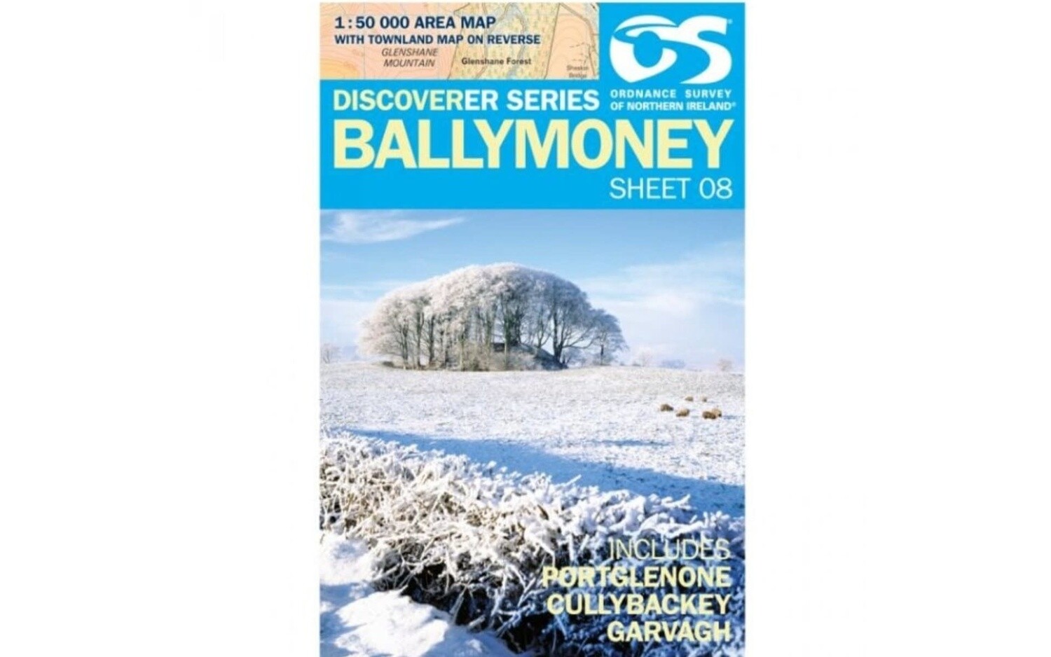 OS Discoverer Series Ballymoney 1:50 000 Sheet 08