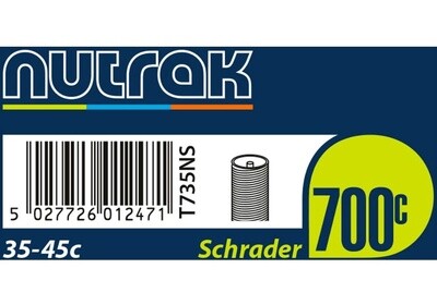 Nutrak Inner Tube 700 x 35-45c Schrader