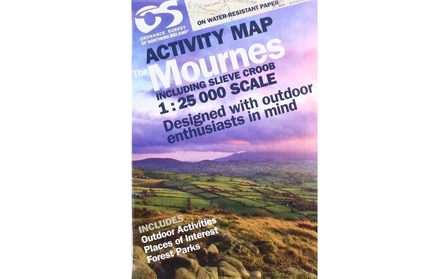 OS Activity Map The Mournes 1:25 000