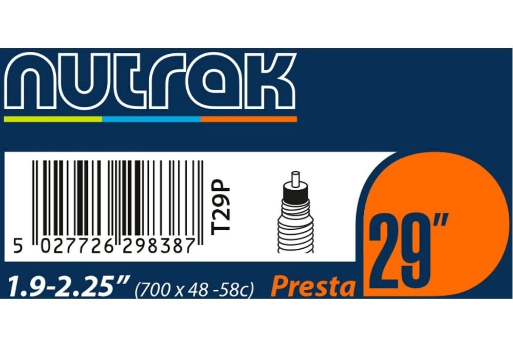 Nutrak Inner Tube 29 x 1.90-2.25 Presta