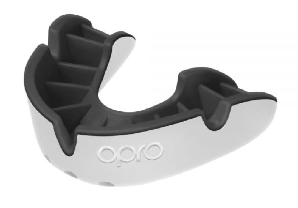 Opro Self-Fit Silver Youth Mouthguard