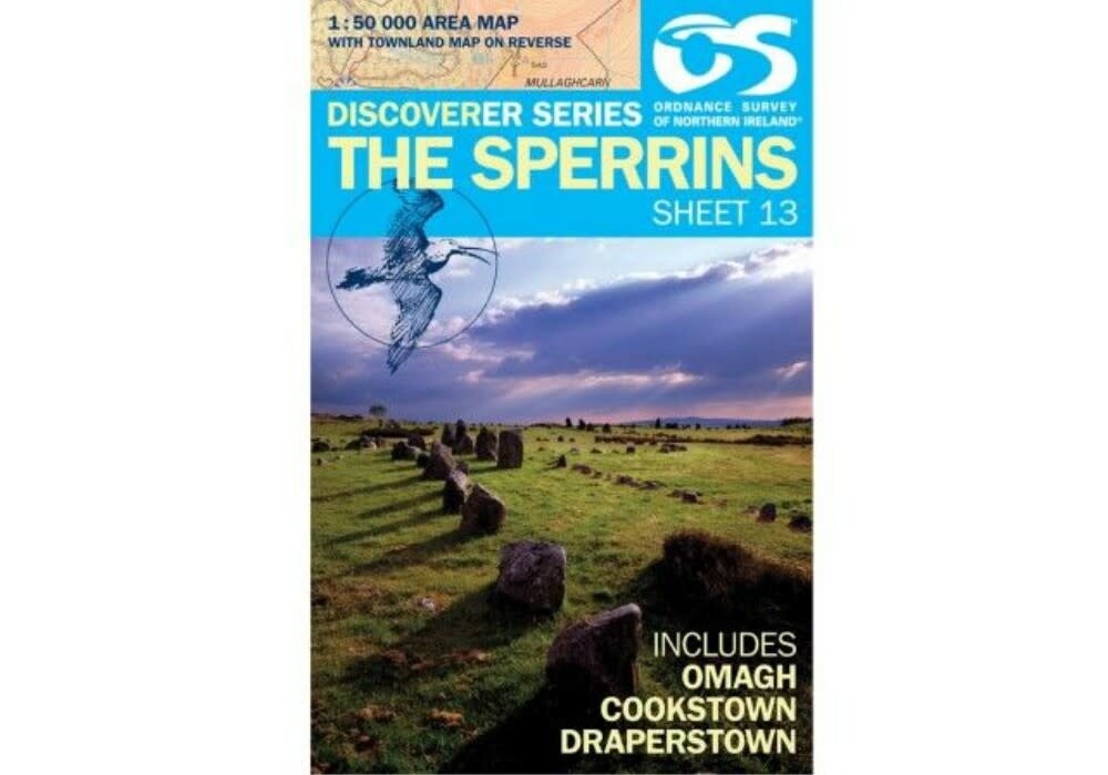 OS Discoverer Series Map The Sperrins 1:50 000 Sheet 13