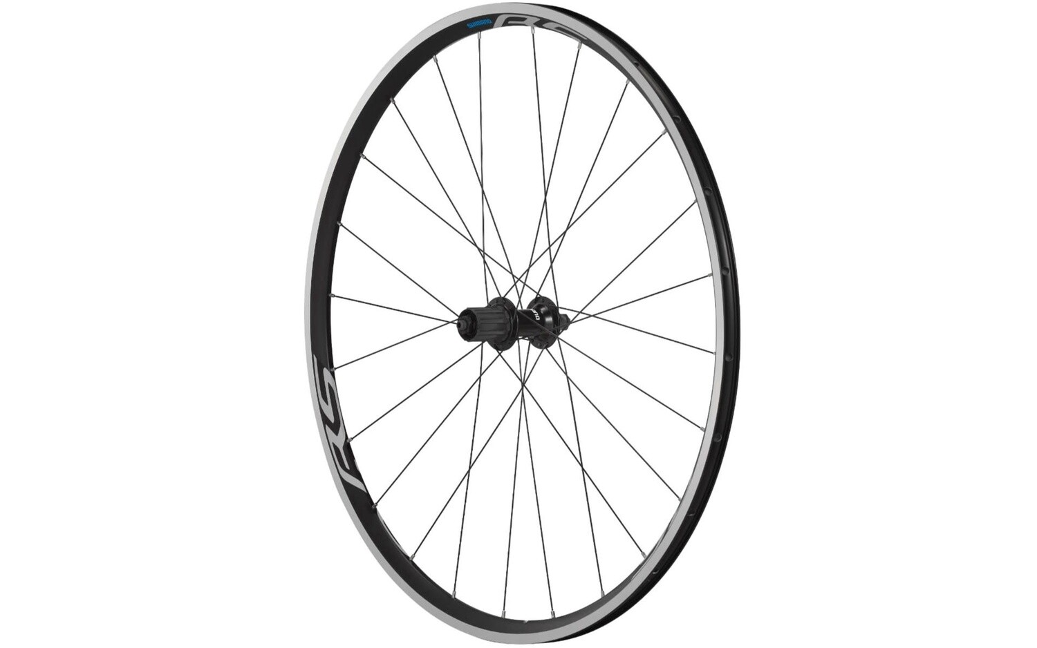 Shimano RS100 clincher 700c Rear wheel, 9/10/11-speed, 130 mm Q/R axle