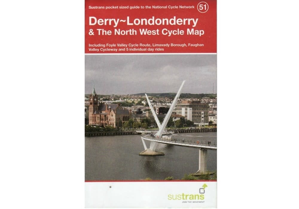 Sustrans Derry/Londonderry & The North West Cycle Map