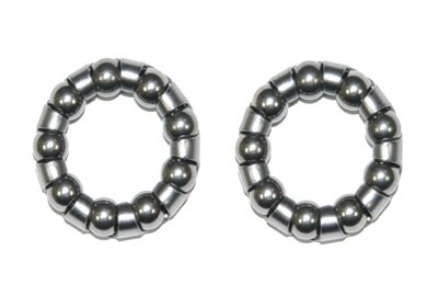 Weldtite 1/4&quot; Beraings And Cages Bottom Bracket Ball Cage