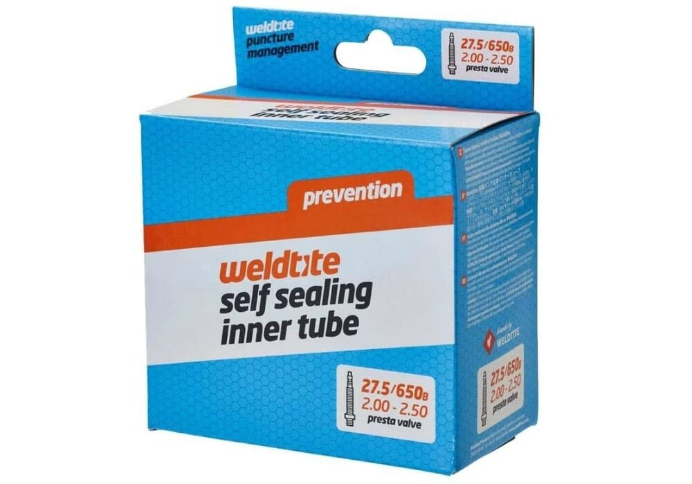 Weldtite Self Sealing Inner Tube 27.5 x 2.0-2.5 Schrader