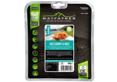 Wayfayrer Foods Vegetable Curry &amp; Rice