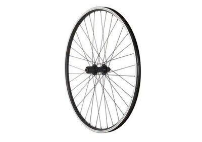 M:Part 26&quot; Rim Brake 36 Spoke Q/R Cassette Rear Wheel