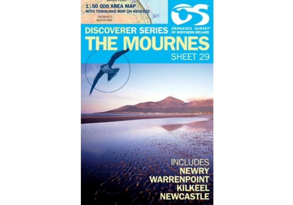 OS Discoverer Series Map The Mournes 1:50 000 Sheet 29