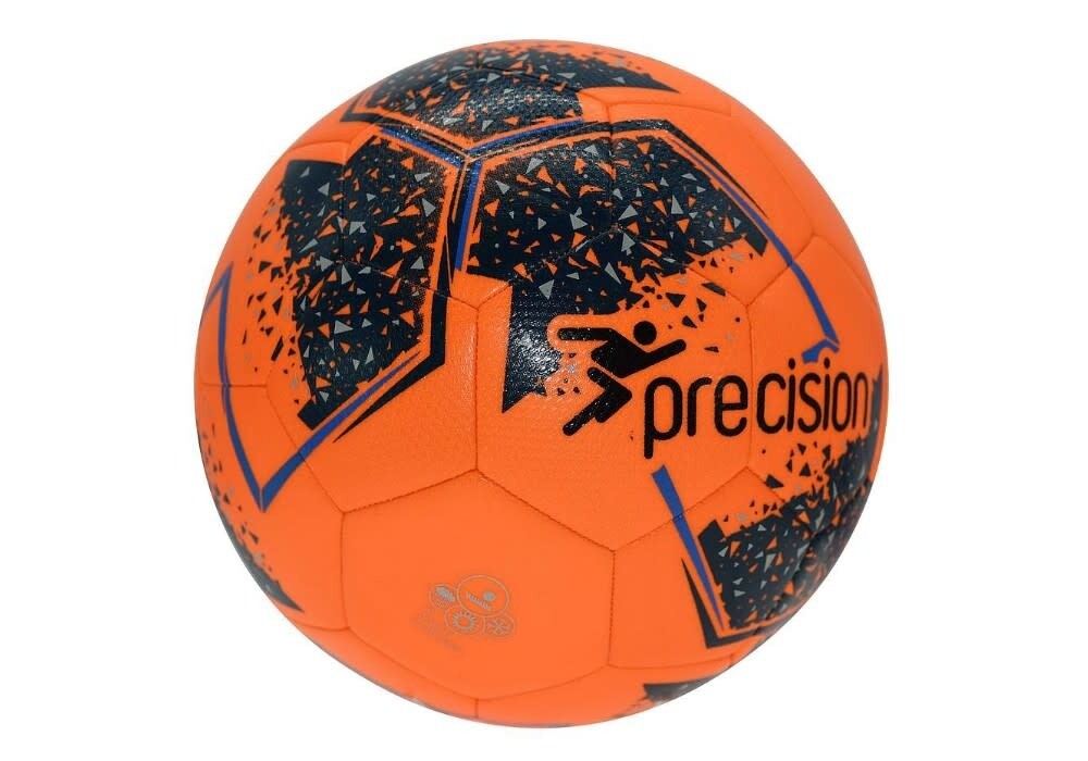Precision Fusion IMS Training Football, Colour: Orange/Blue/Royal/Grey