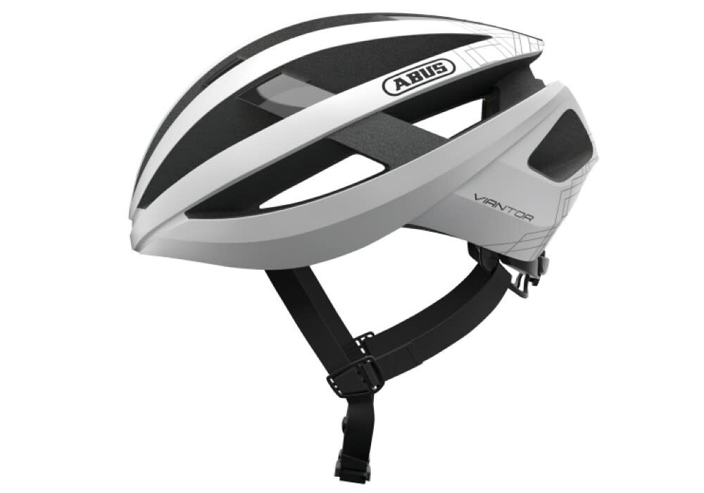 Abus Viantor Road Helmet, Size: L 58-62cm, Colour: White