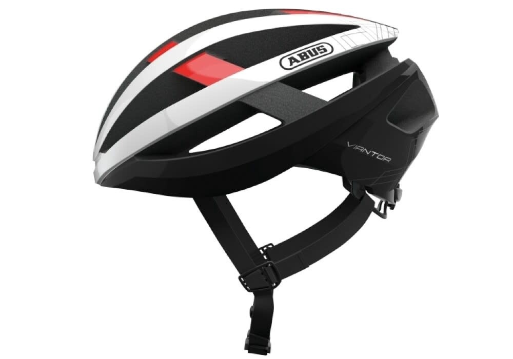 Abus Viantor Road Helmet, Colour: Blaze Red, Size: L 58-62cm