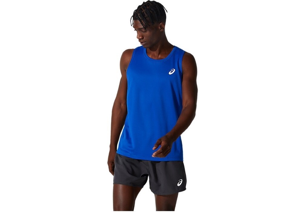 Asics Core Singlet, Colour: Asics Blue, Size: S