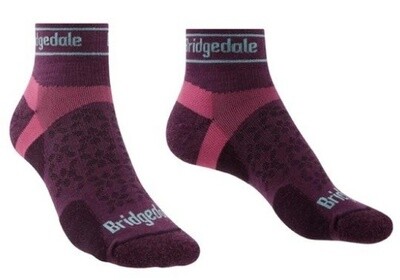 Bridgedale Women&#39;s Trail Run Ultra Light T2 Merino Sport Low Sock