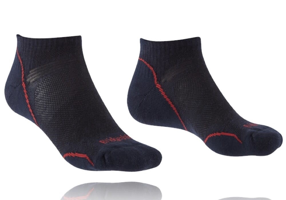 Bridgedale Hike Ultra Light T2 Merino Performance Low Sock, Size: M UK 6-8.5