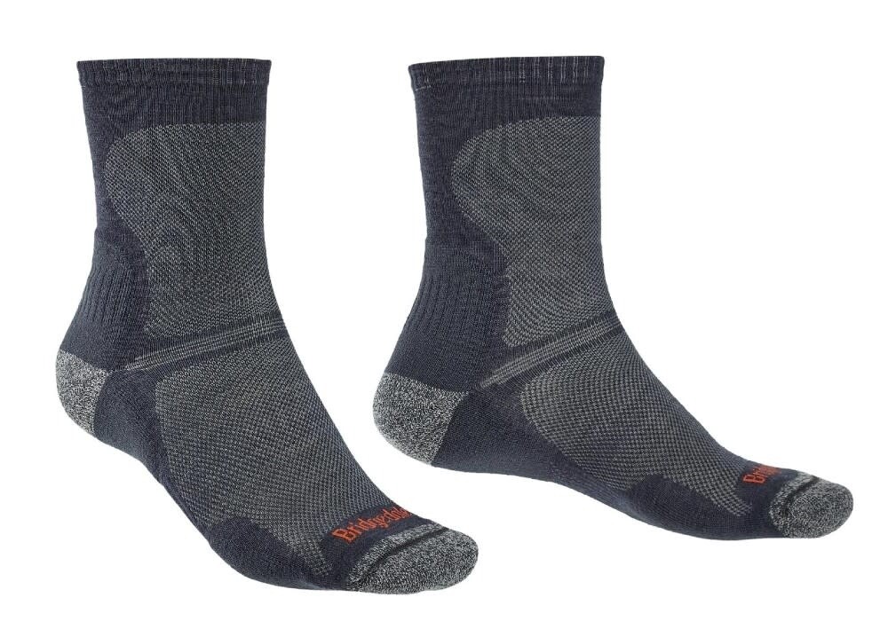 Bridgedale Hike Ultra Light T2 Merino Performance Crew Sock, Size: L UK 9-11.5