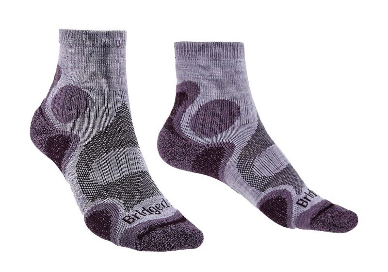 Bridgedale Trail Sport Lightweight T2 Merino Cool Comfort Sock Ladies, Size: L UK 7-8.5