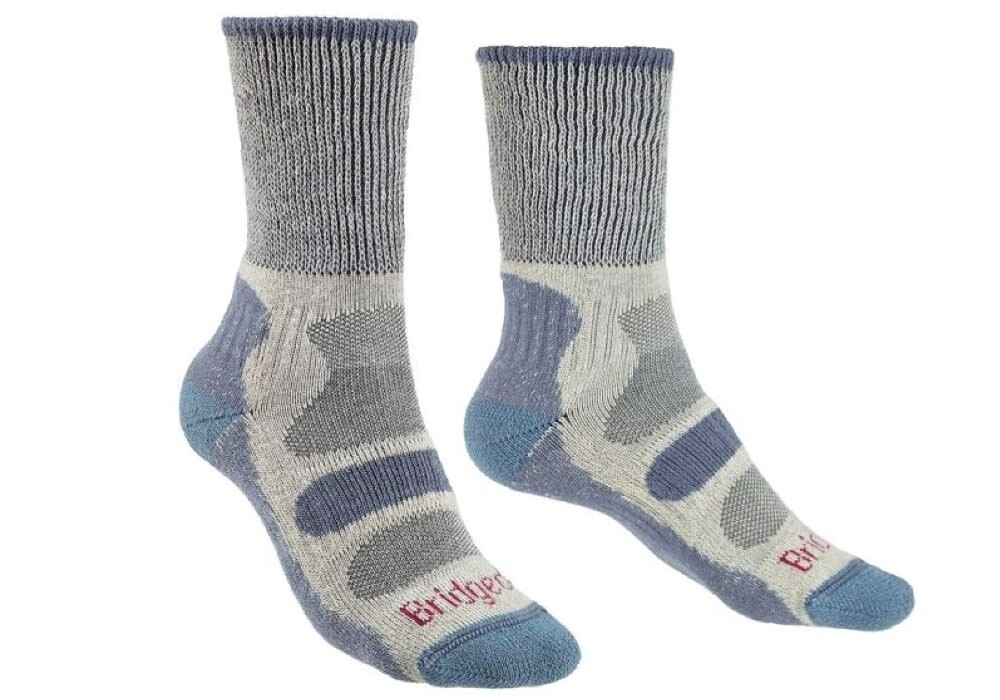 Bridgedale Women&#39;s Hike Lightweight Cotton Cool Comfort Boot Sock, Size: S UK 3-4.5