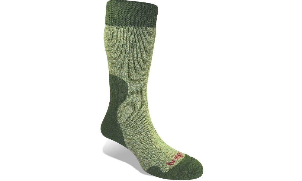 Bridgedale Womens Comfort Summit Socks, Size: L UK 7-8.5, Color: Green