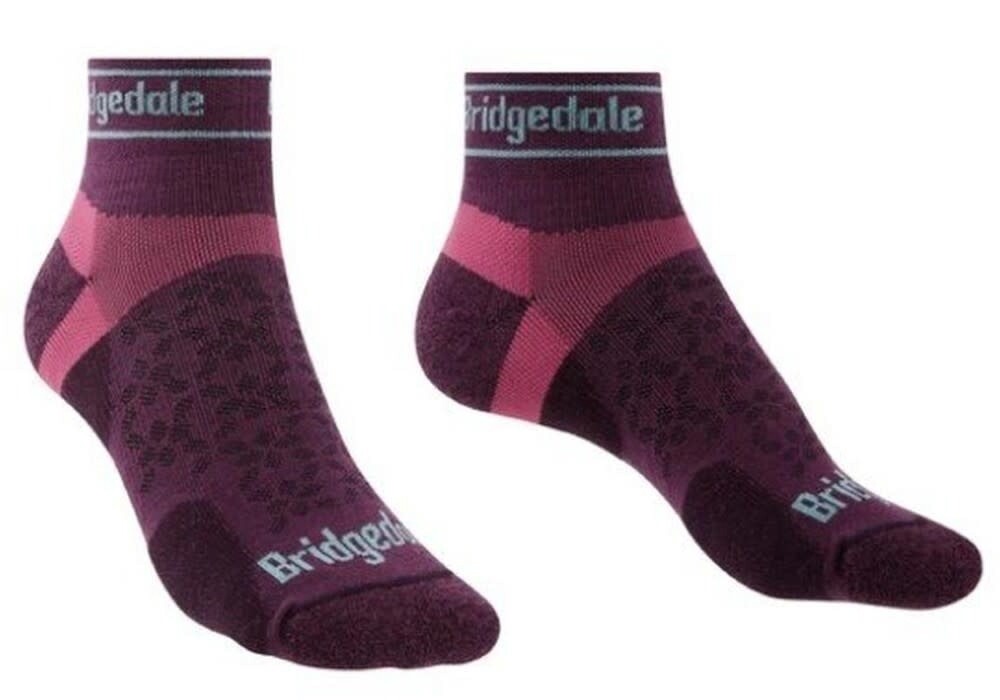 Bridgedale Women&#39;s Trail Run Ultra Light T2 Merino Sport Low Sock, Size: M UK 5-6.5