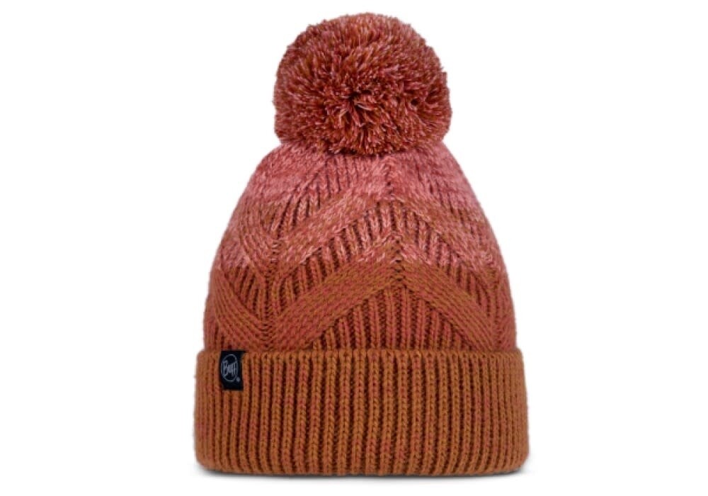 Buff Masha Knited &amp; Fleece Beanie, Colour: Cinnamon