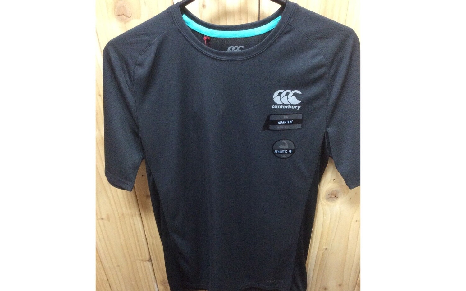Canterbury E547071 VapoDri+ Superlightpoly Logo Tee, Size: XXL, Colour: Sky Captain